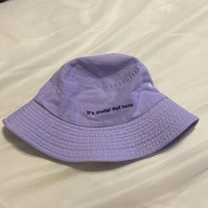 olivia rodrigo ‘It’s Brutal Out Here’ bucket hat